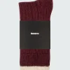 Cheap Finisterre Bosun Sock BlackCherry/Ecru