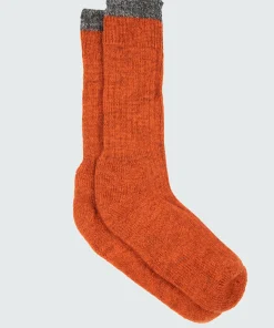 Discount Finisterre Bosun Sock BurntOrange/GreyMarl