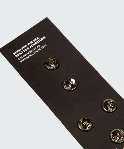 Outlet Finisterre Blue Pin Badges