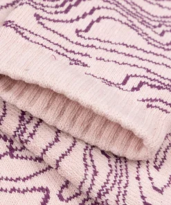 Discount Finisterre High Tide Pattern Sock PinkSmokeOsmosis