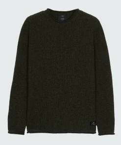 Cheap Finisterre Men's Barents Sweater Olive