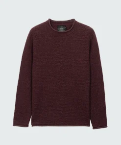 Store Finisterre Men's Barents Sweater BlackCherry