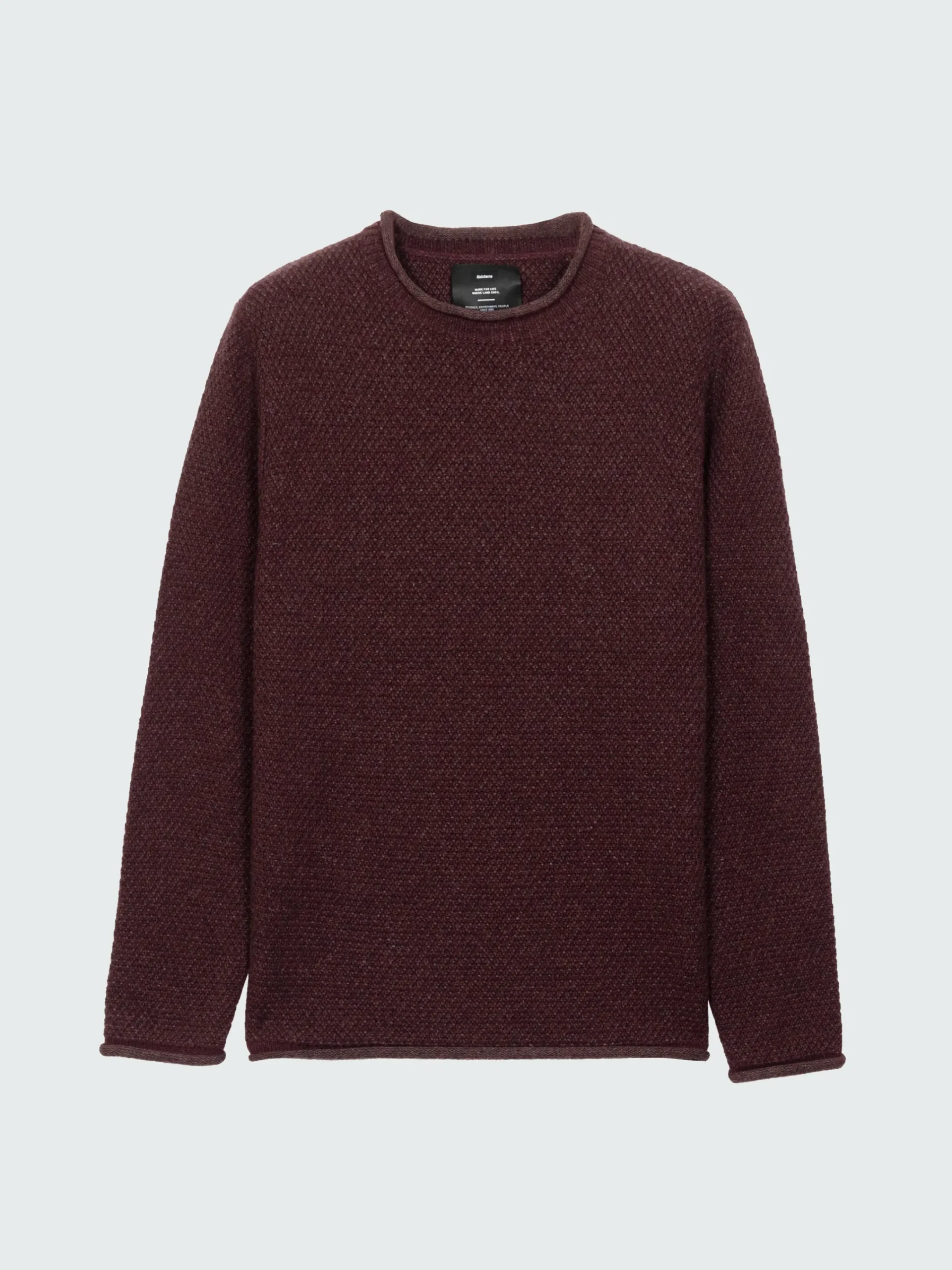Store Finisterre Men's Barents Sweater BlackCherry