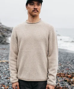 Flash Sale Finisterre Men's Barents Sweater Oatmeal