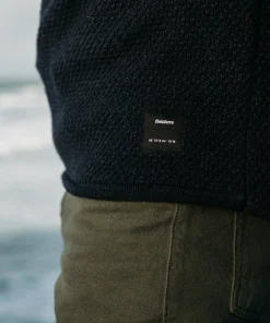 Discount Finisterre Men's Barents Sweater Indigo