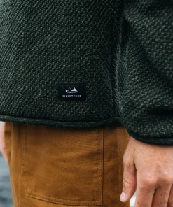 Cheap Finisterre Men's Barents Sweater Olive
