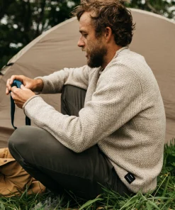 Flash Sale Finisterre Men's Barents Sweater Oatmeal