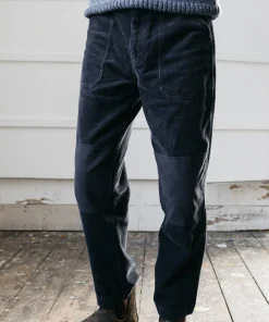 Cheap Finisterre Men's Basset Cord Trouser Navy