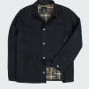 Cheap Finisterre Men's Basset Flannel Lined Jacket Black
