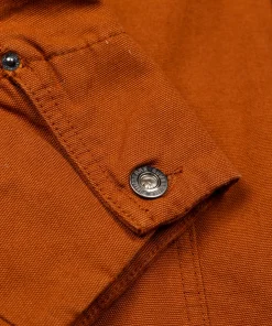 Store Finisterre Men's Basset Flannel Lined Jacket Sable