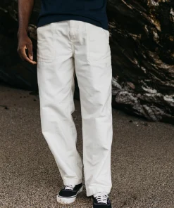Fashion Finisterre Men's Basset Pant Ecru