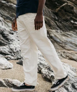 Fashion Finisterre Men's Basset Pant Ecru