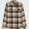 Cheap Finisterre Men's Beardsmore Shirt WillowGreenCheck