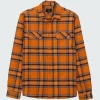 New Finisterre Men's Beardsmore Shirt HarvestGoldCheck
