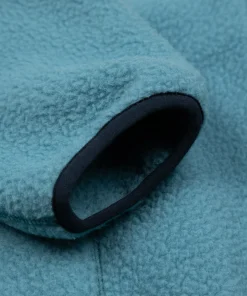 Best Finisterre Men's Bolster 1/4 Zip Fleece OceanStorm/Oatmeal