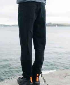 Best Finisterre Men's Breaker 5-Pocket Jean BlackDenim