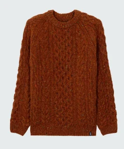Hot Finisterre Men's Cabet Sweater Copper