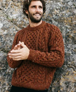 Hot Finisterre Men's Cabet Sweater Copper