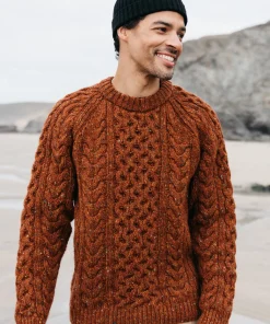 Hot Finisterre Men's Cabet Sweater Copper