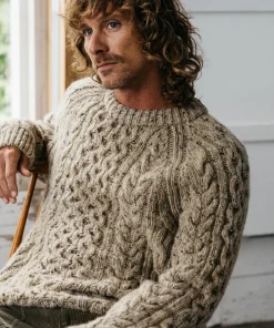 Best Sale Finisterre Men's Cabet Sweater Oatmeal