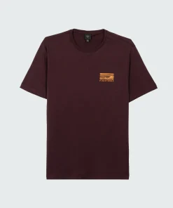Online Finisterre Men's Cape T-Shirt BlackCherry