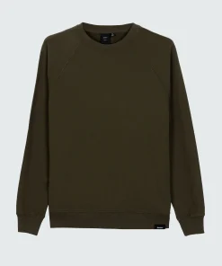 Online Finisterre Men's Coho Sweatshirt Olive