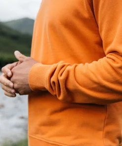 Outlet Finisterre Men's Coho Sweatshirt HarvestGold