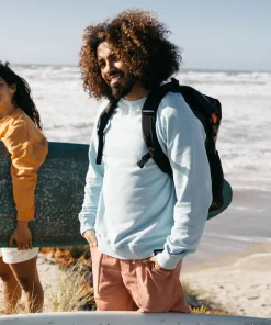 Clearance Finisterre Men's Coho Sweatshirt Sky