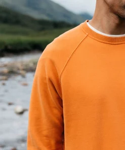 Outlet Finisterre Men's Coho Sweatshirt HarvestGold