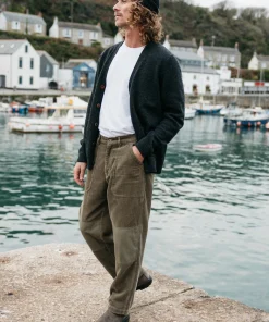 Outlet Finisterre Men's Columba Cardigan Raven