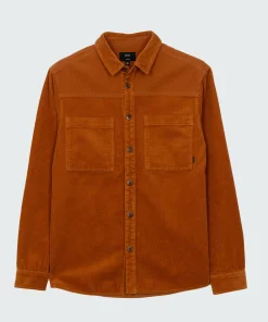 Shop Finisterre Men's Cordium Shirt Sable