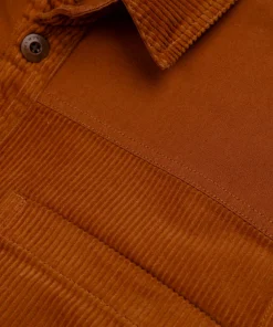 Shop Finisterre Men's Cordium Shirt Sable
