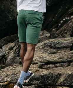 Shop Finisterre Men's Coverack Shorts PineShadow