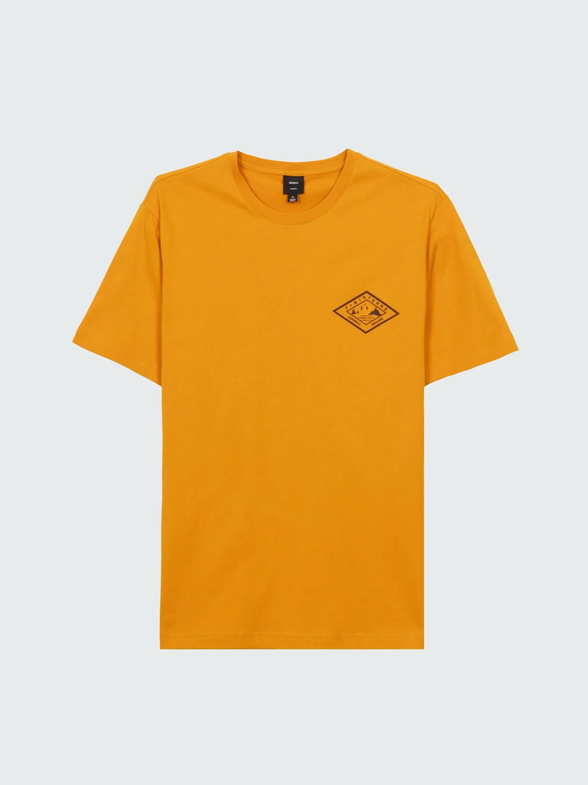 Best Sale Finisterre Men's Diamond Logo T-Shirt HarvestGold