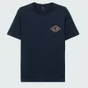 Best Finisterre Men's Diamond Logo T-Shirt Navy