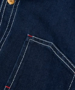 Hot Finisterre Men's Eddystone Denim Shirt WashedDenim