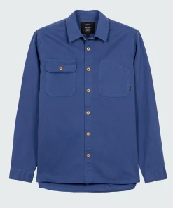 Fashion Finisterre Men's Eddystone Shirt Midnight