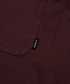 New Finisterre Men's Eddystone Shirt BlackCherry
