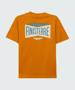 Best Finisterre Men's Emblem T-Shirt HarvestGold