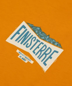 Best Finisterre Men's Emblem T-Shirt HarvestGold