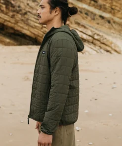 Hot Finisterre Men's Firecrest Hooded Jacket Olive