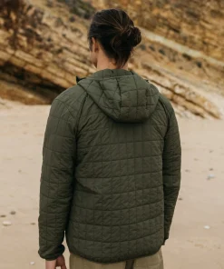 Hot Finisterre Men's Firecrest Hooded Jacket Olive
