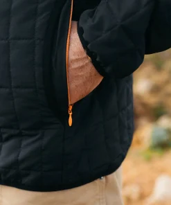 Cheap Finisterre Men's Firecrest Hooded Jacket Black