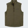 Online Finisterre Men's Firecrest Insulated Vest Olive