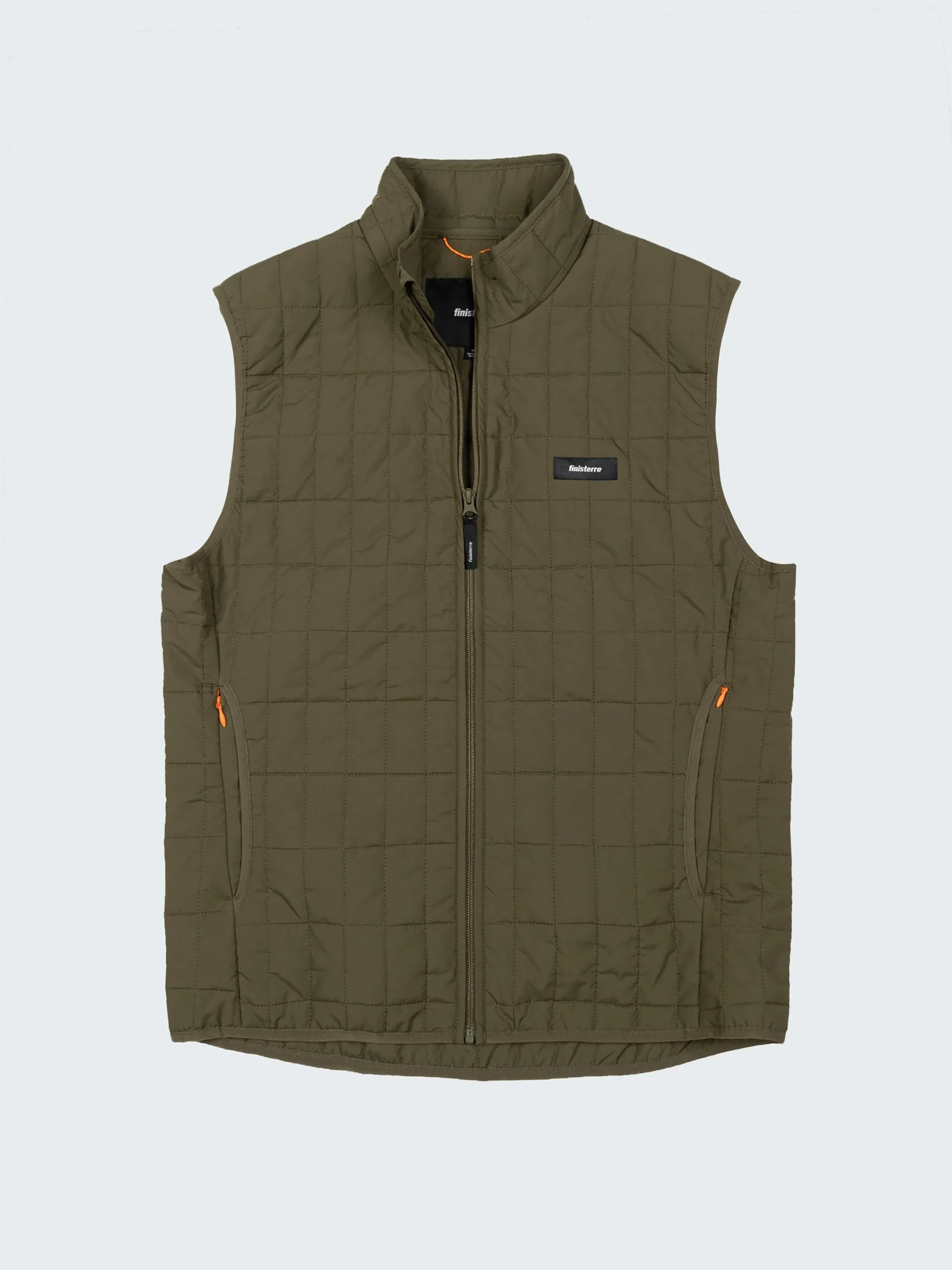 Online Finisterre Men's Firecrest Insulated Vest Olive