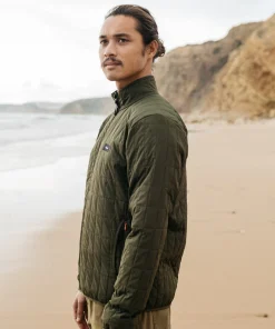 Store Finisterre Men's Firecrest Jacket Olive