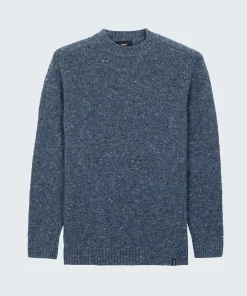 Online Finisterre Men's Furlong Crew Sweater IndigoBlue
