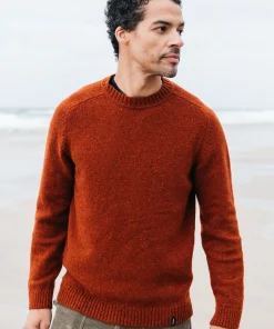 Hot Finisterre Men's Furlong Crew Sweater Sable
