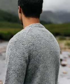Flash Sale Finisterre Men's Furlong Crew Sweater GreyMarl