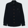 New Finisterre Men's Gylly Shirt Black